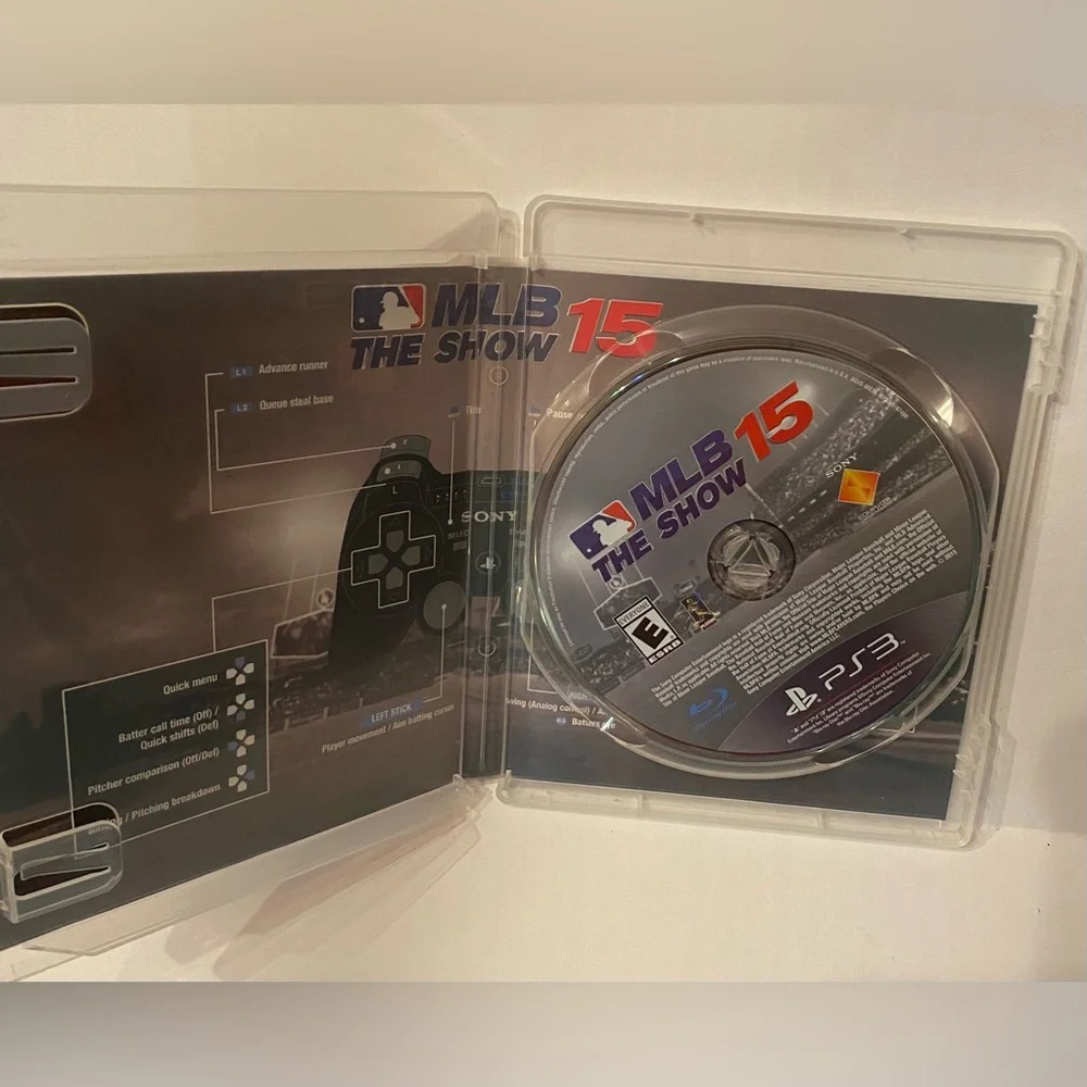 MLB 15 The Show Playstation 3 PS3 Baseball Video Game Disc‎